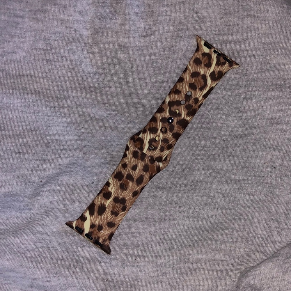 Apple Watch 38 mm cheetah print sport band